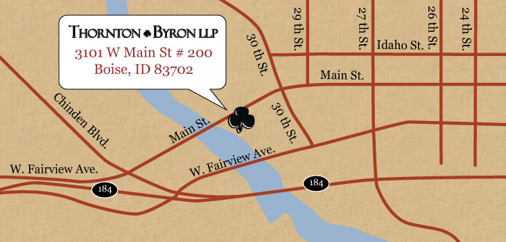 Thornton Byron Map